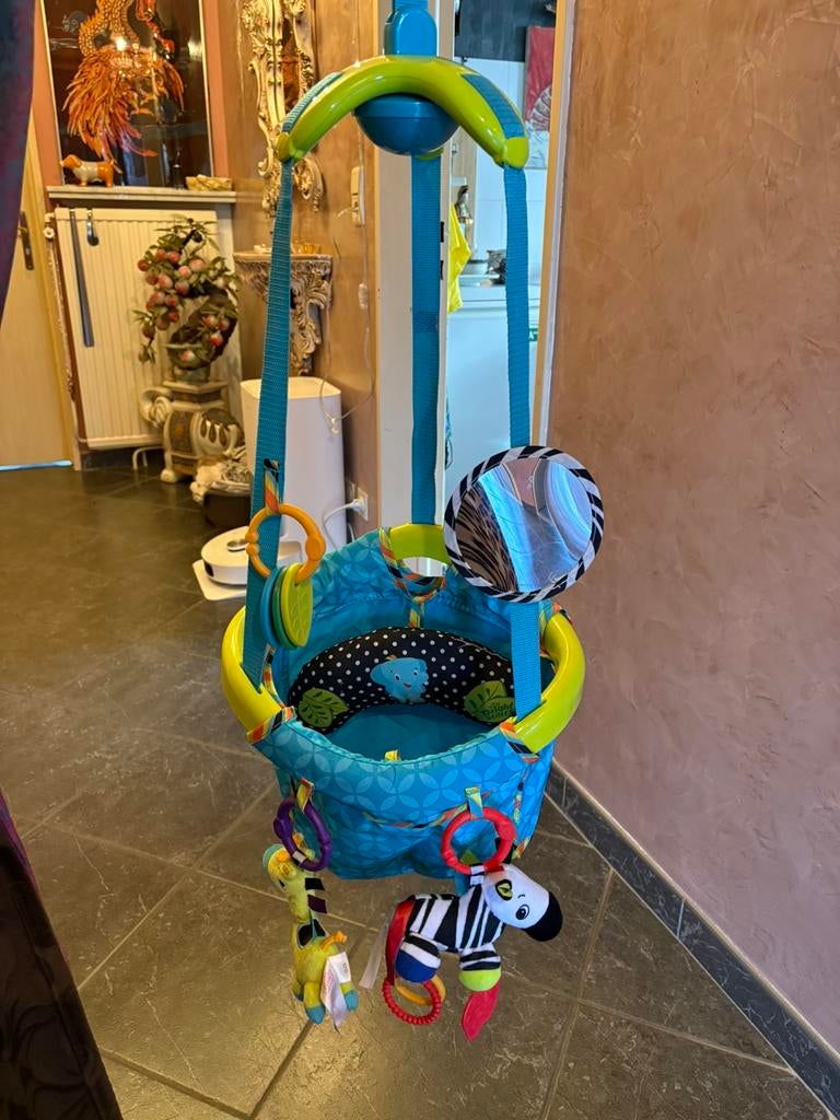 Bright Starts Bounce 'n Spring Deluxe, Kinderen en Baby's, Ophalen, Zo goed als nieuw