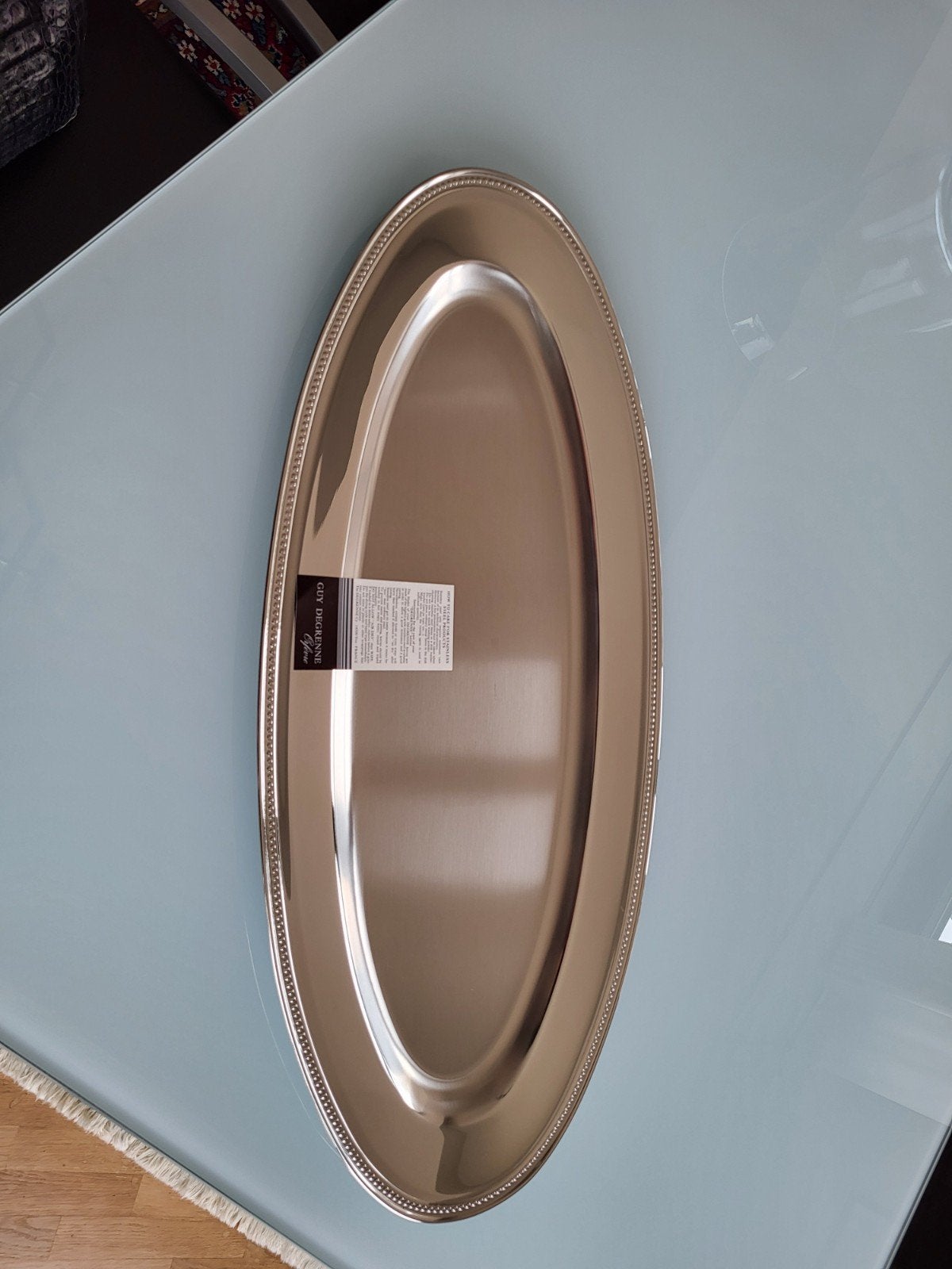 ovale  schotel 45 cm, Ophalen