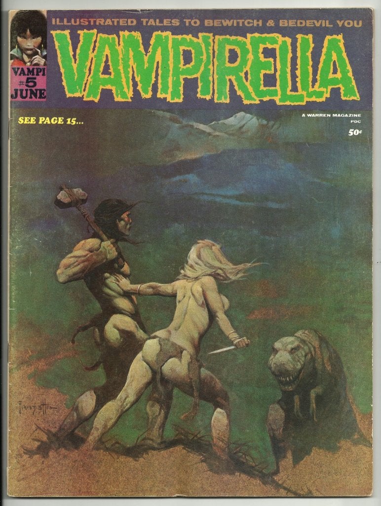 Vampirella 5 (Warren First series 1970), Boeken, Ophalen of Verzenden, Gelezen