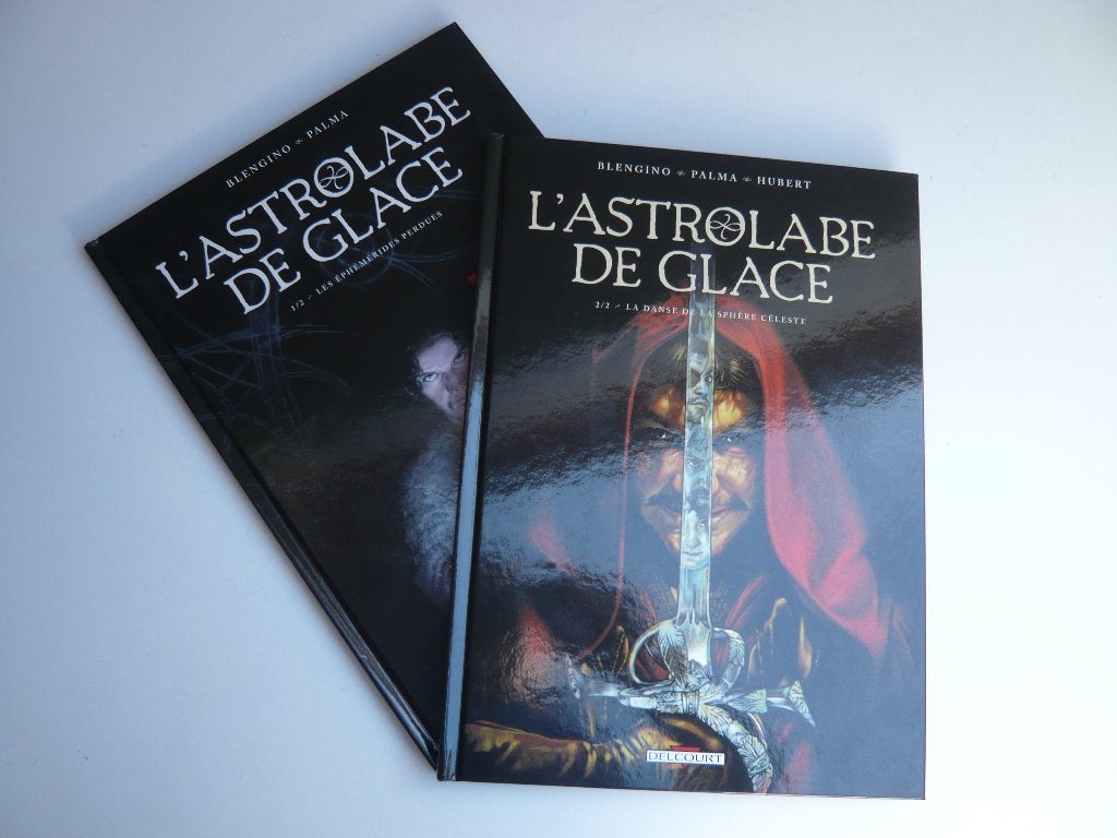 Bd L' ASTROLABE DE GLACE 1 et 2 (EO état neuf) de PALMA, Complete serie of reeks, Ophalen of Verzenden, Zo goed als nieuw, BLENGINO / PALMA