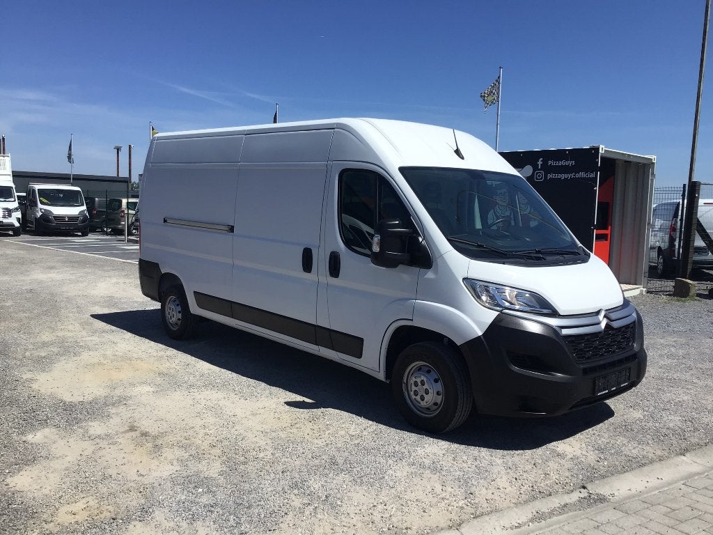 citroen jumper l3h2 22hdi 145pk 2021 470km !!!! 19950e ex, Euro 6, Entreprise, Boîte manuelle, Noir