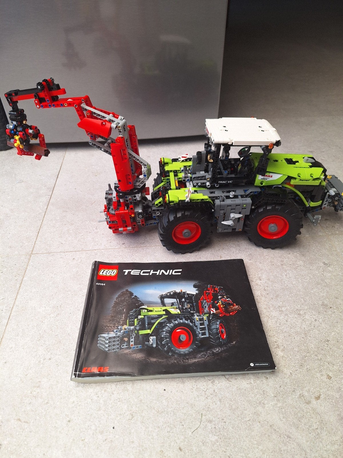 Lego 42054 claas tractor, Ophalen