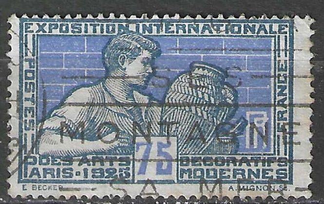Frankrijk 1924/1925 - Yvert 214 - Pottenbakker  (ST), Verzenden, Gestempeld