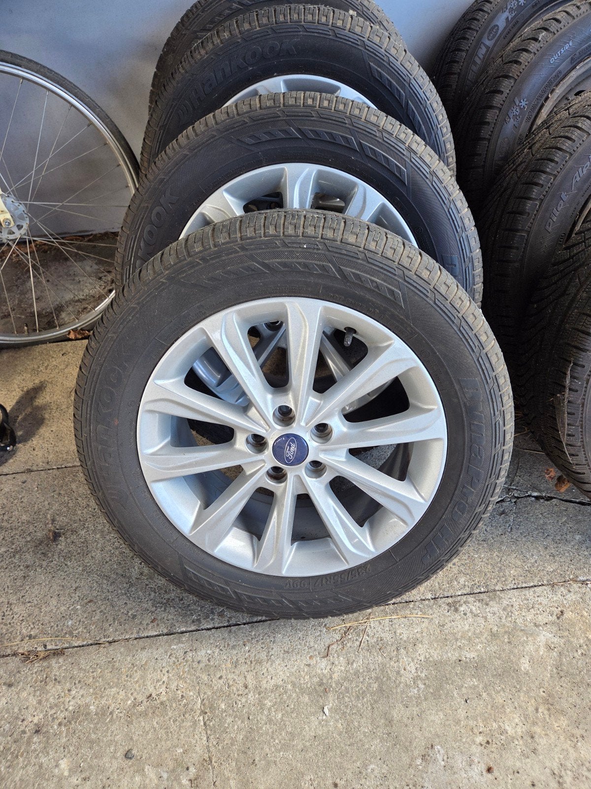 4 orginele Ford Kuga velgen 2016-2019, Ophalen, Gebruikt, Velg(en), 17 inch