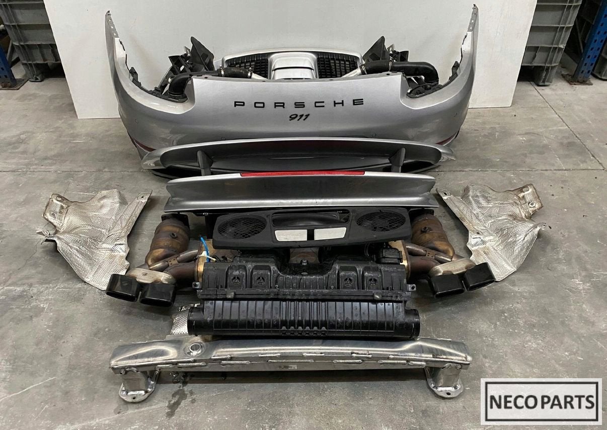 PORSCHE 991 TURBO S FACELIFT ACHTERBUMPER M7Z COMPLEET, Gebruikt, -, Porsche, Ophalen of Verzenden