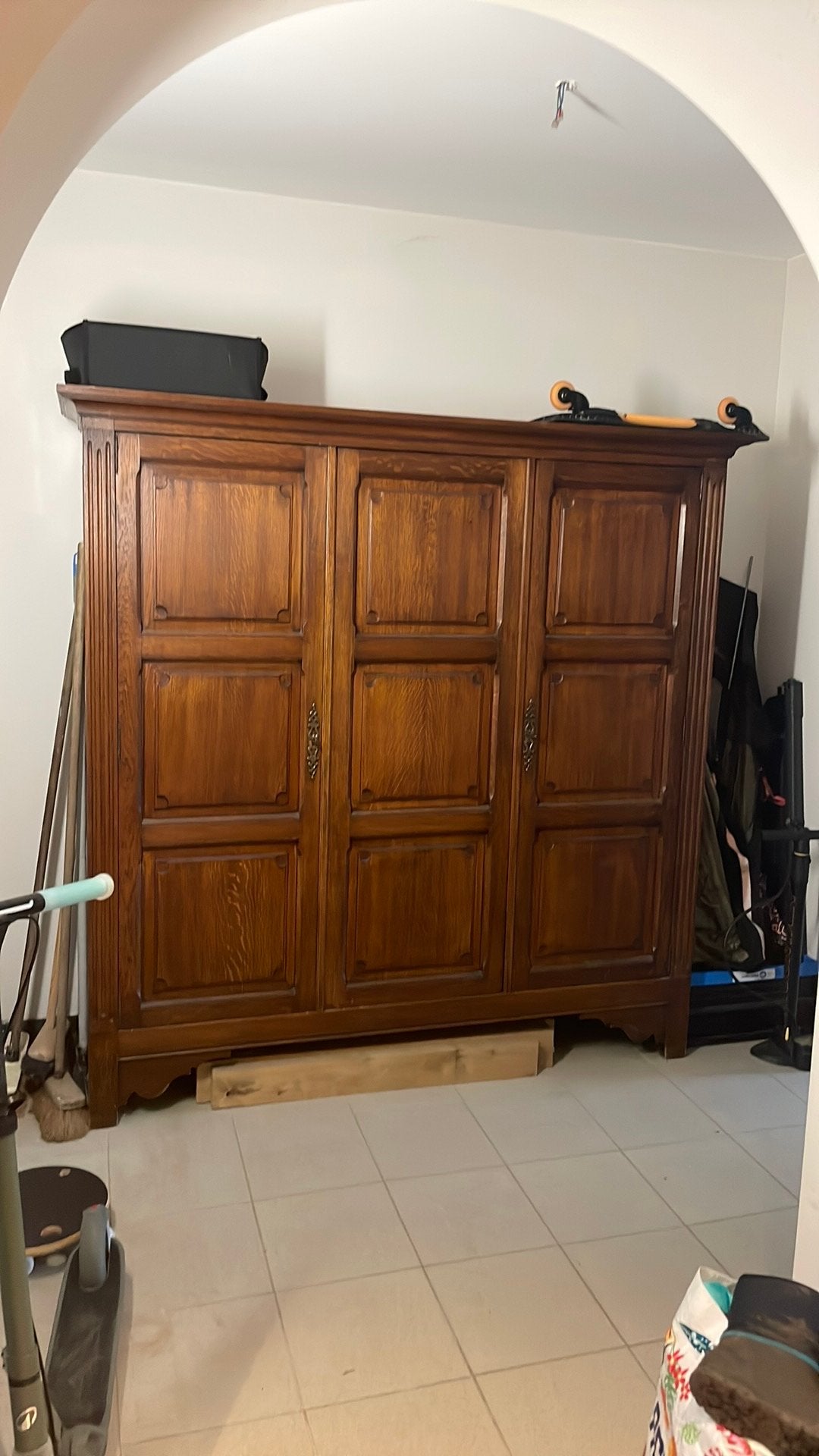 Kast, Gebruikt, 100 tot 150 cm, 150 tot 200 cm, Eikenhout