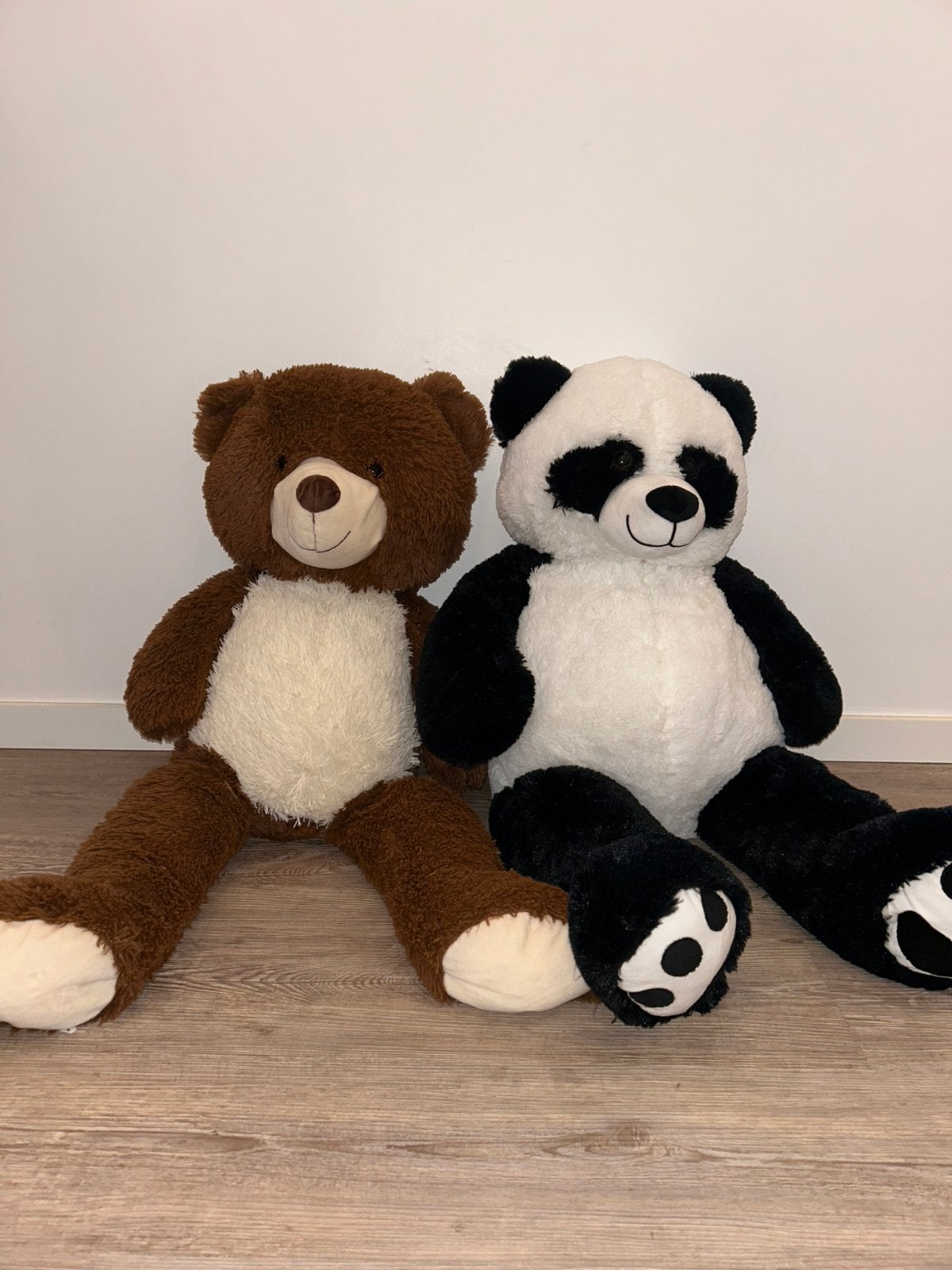 Panda beer en teddy beer, Enfants & Bébés, Jouets | Peluches, Enlèvement, Comme neuf, Ours