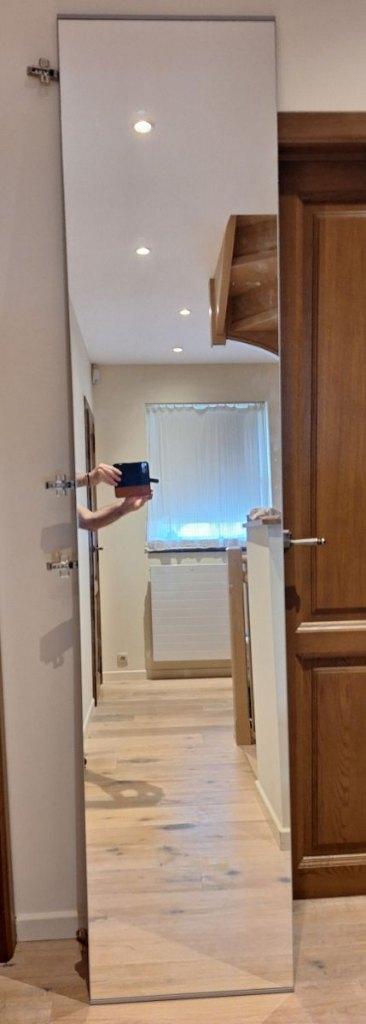 Porte miroir Ikea Pax 50x229, Enlèvement, Comme neuf, 50 à 100 cm, 200 cm ou plus