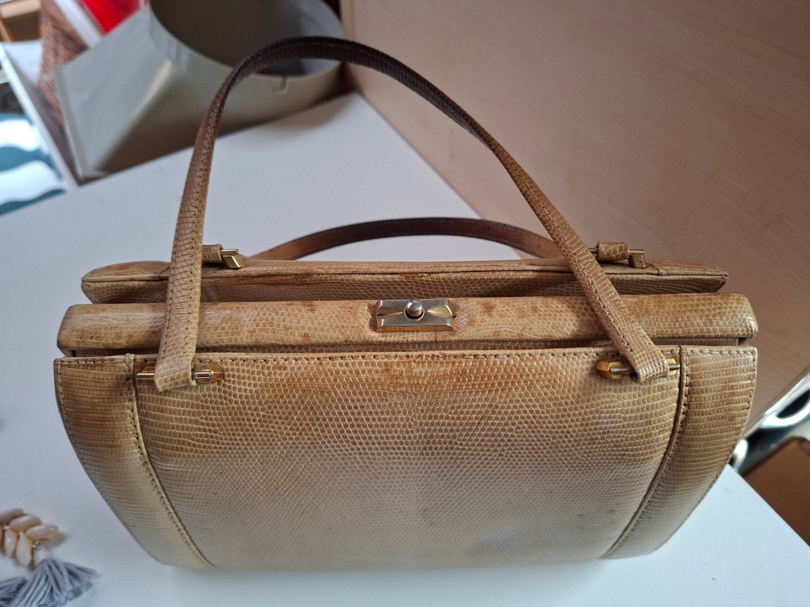 Vintage handtasje, Ophalen of Verzenden