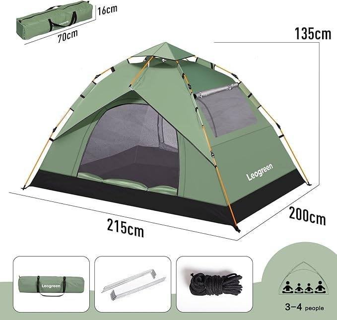Tente camping Pop Up, Caravanes & Camping, Enlèvement ou Envoi, Neuf