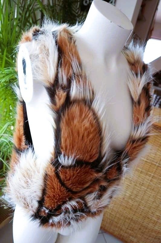 origineel vintage uniek Jacket gilet, Kleding | Dames, Bruin, Nieuw, Ophalen of Verzenden, Di & A (Diamant Ange)