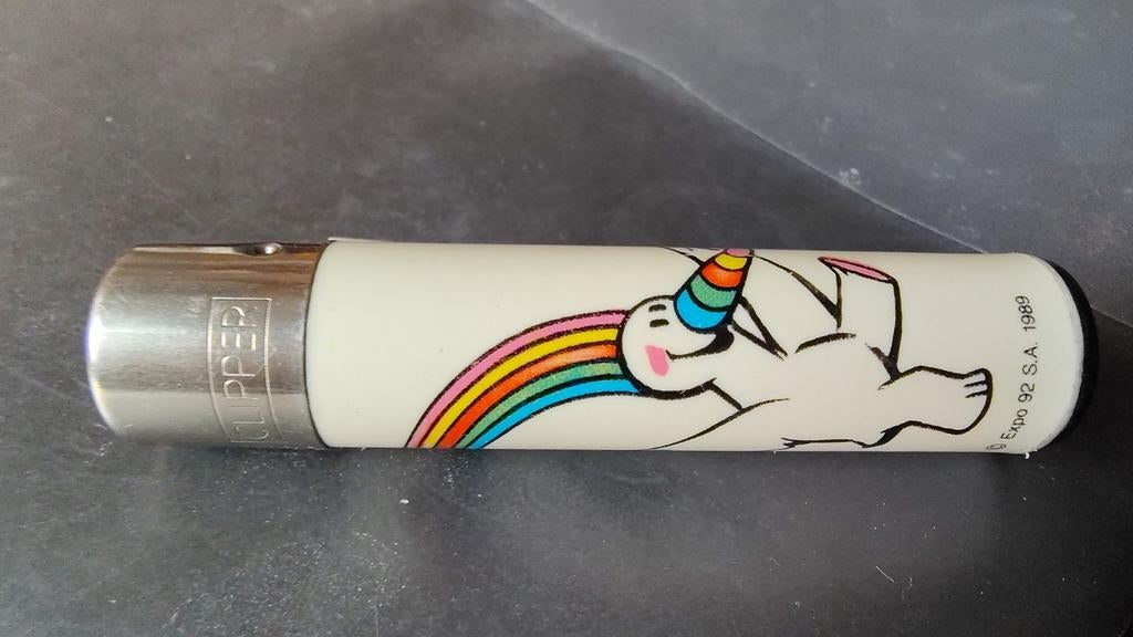 Briquet Clipper Séville 1992, Enlèvement ou Envoi, Utilisé, Briquet