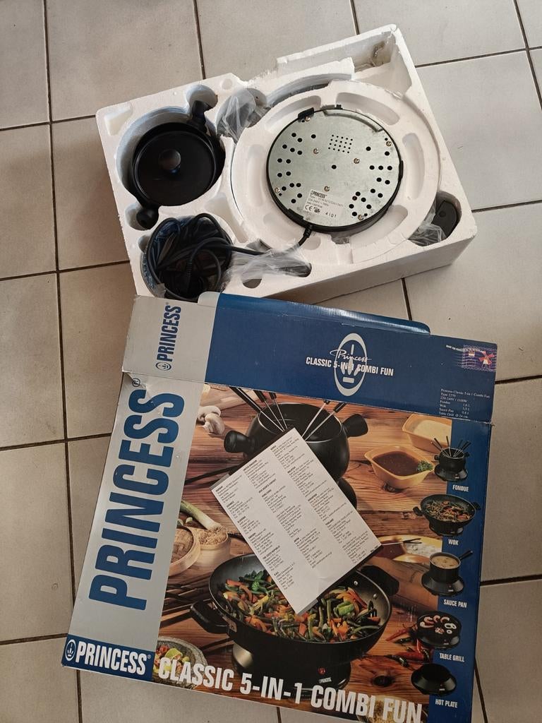 Princess Classic 5-in-1 Combi Fun, Electroménager, Enlèvement, Neuf, Moins de 4 personnes