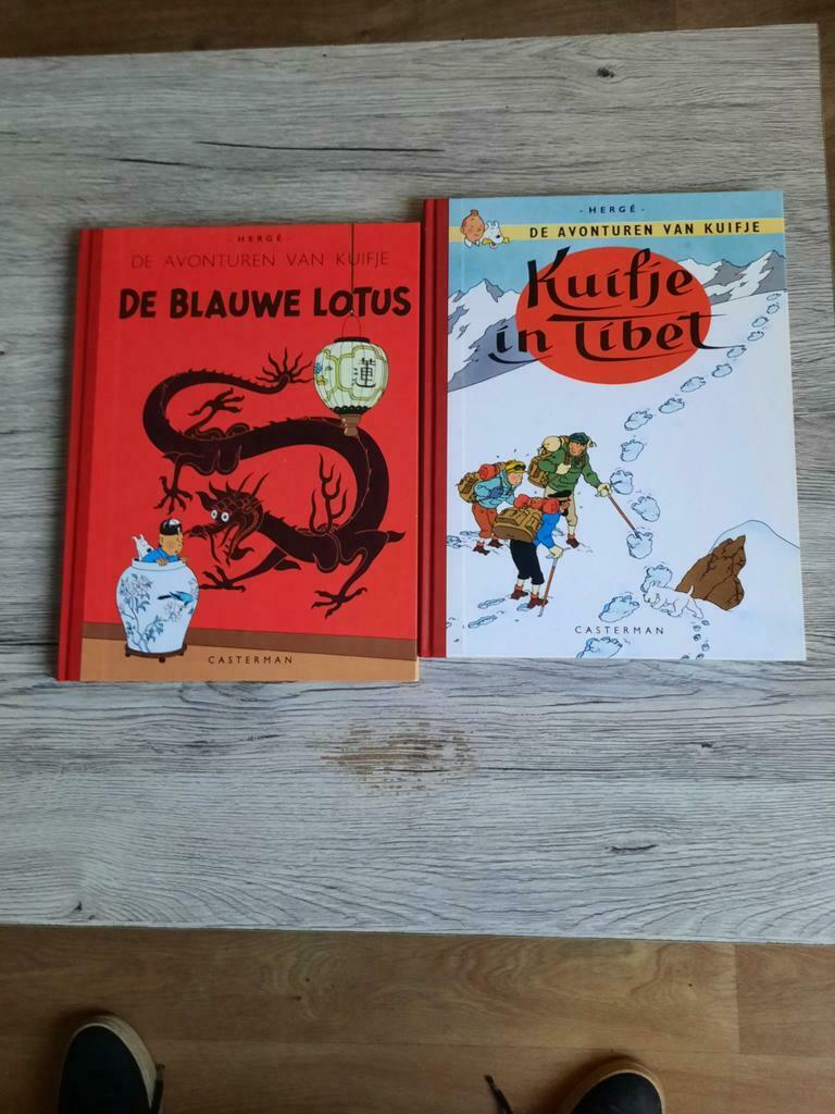 2 stripverhalen de avonturen van kuifje in nieuwstaat, Boeken, Meerdere stripboeken, Ophalen of Verzenden, Zo goed als nieuw, Casterman.herge