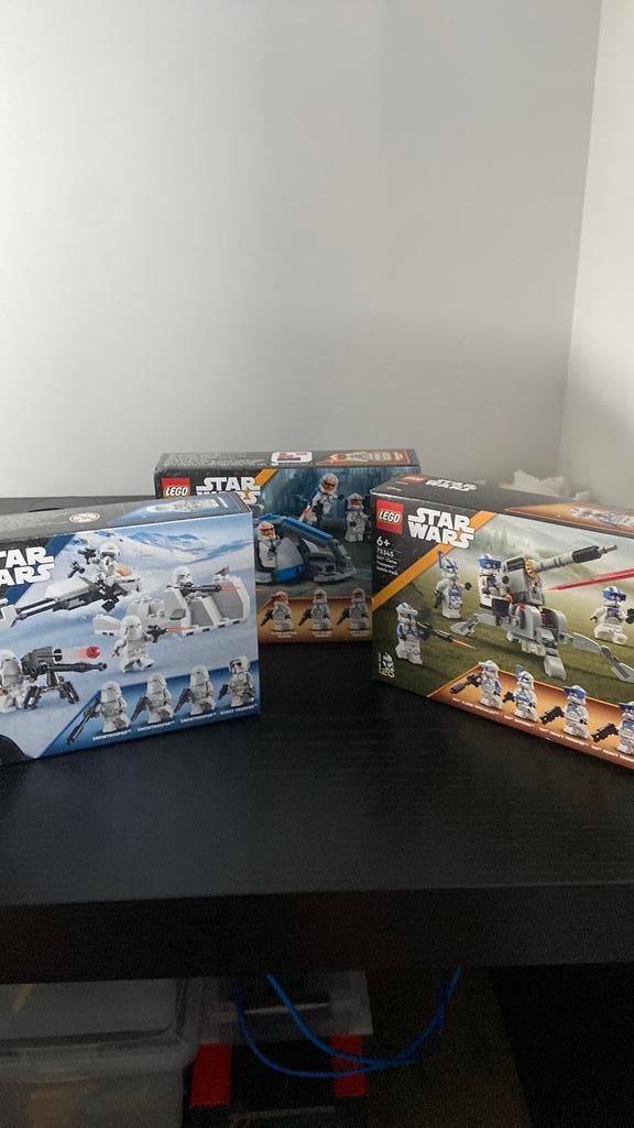 Les packs de combat Lego Star Wars sont scellés, Enlèvement ou Envoi, Comme neuf, Lego