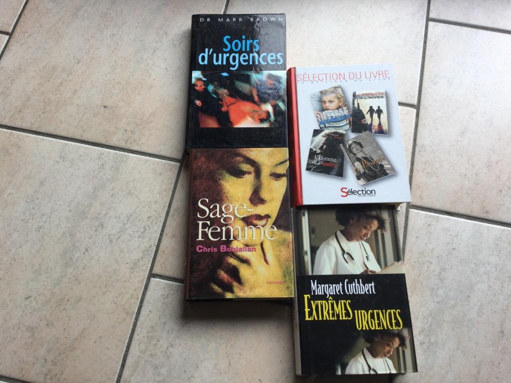 ROMANS:"SOINS URGENCE"SAGE FEMME"EXTREMES URGENCES".., Enlèvement ou Envoi, Utilisé, BROWN/CUTHBERT/BOHJALIAN., Europe autre