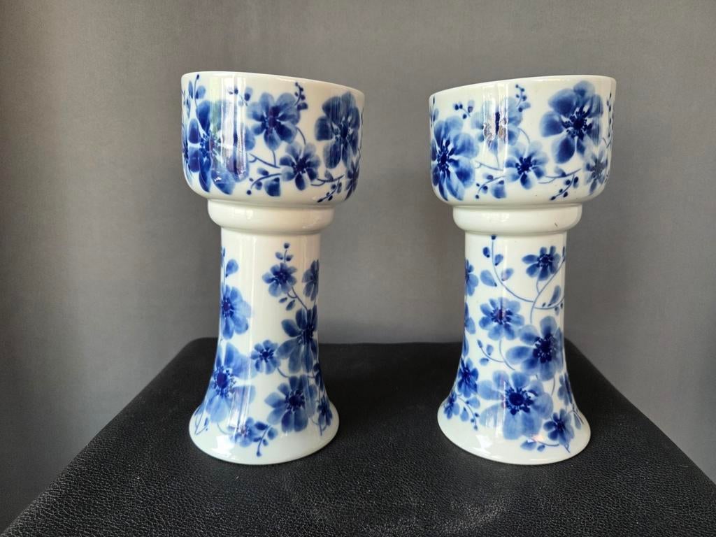 Vases Wallendorf 1764 en cobalt, Enlèvement ou Envoi