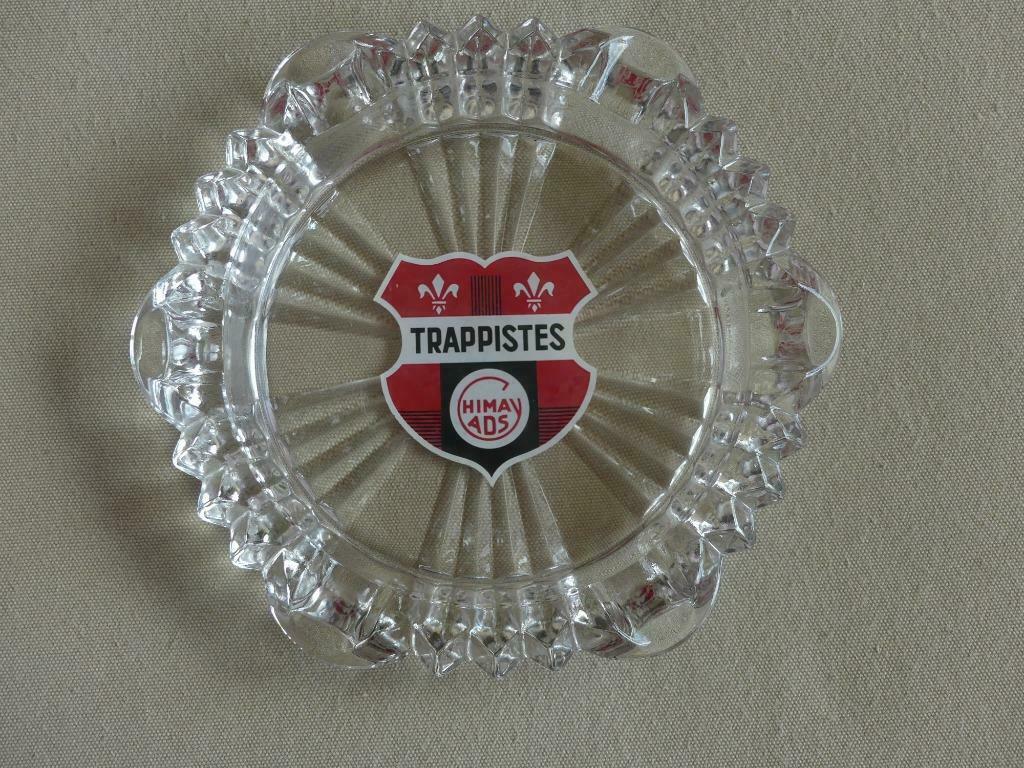 Cendrier Chimay en verre, Enlèvement ou Envoi, Comme neuf, Autres types, Autres marques