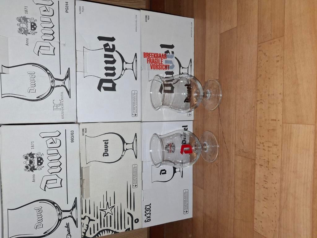 Duvel gewoone drinkglazen, Enlèvement ou Envoi, Comme neuf, Duvel