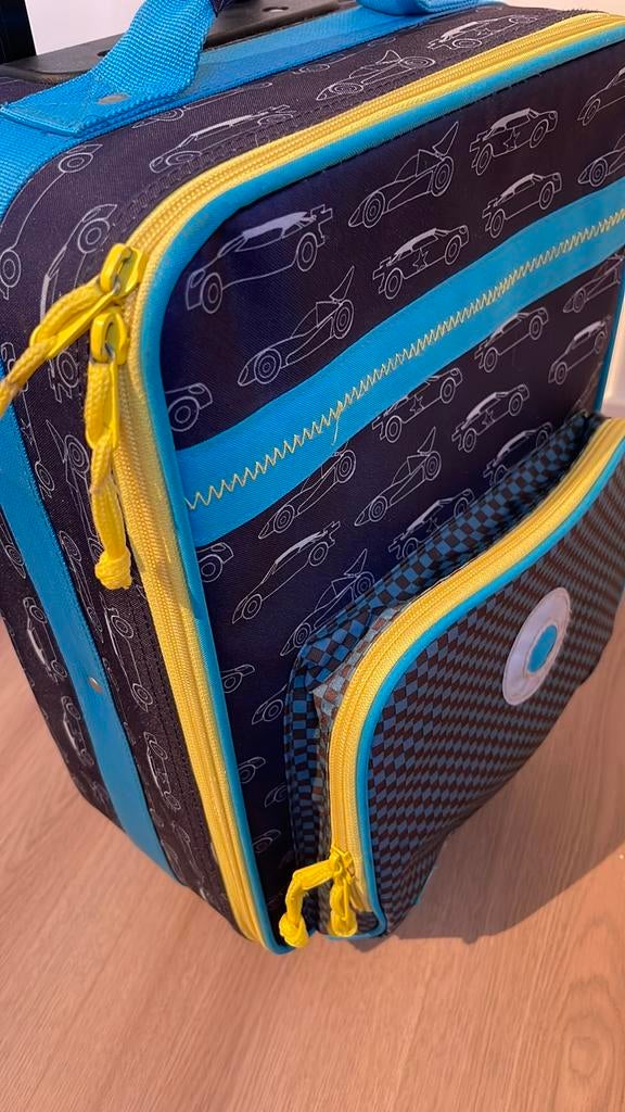 Kindertrolley kindervalies handbagage racewagens LASSIG, Enlèvement, Comme neuf