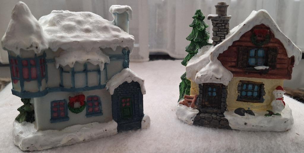 Kersthuisjes 2, Divers, Noël, Comme neuf, Enlèvement ou Envoi