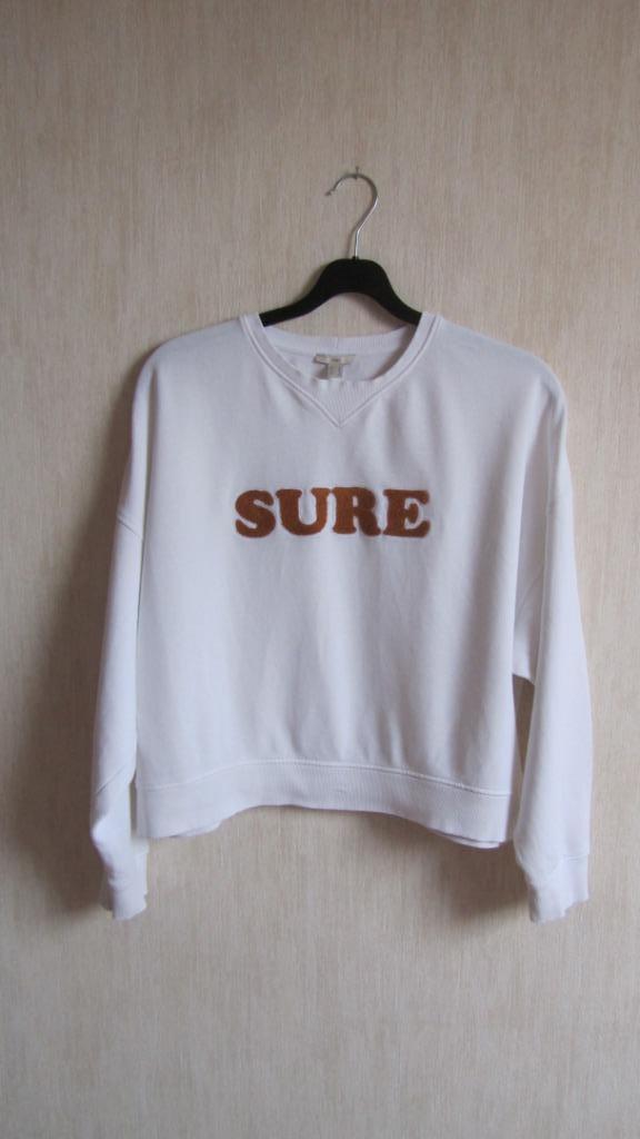 Sweater EDC medium, Maat 38/40 (M), Wit, Ophalen of Verzenden, Zo goed als nieuw