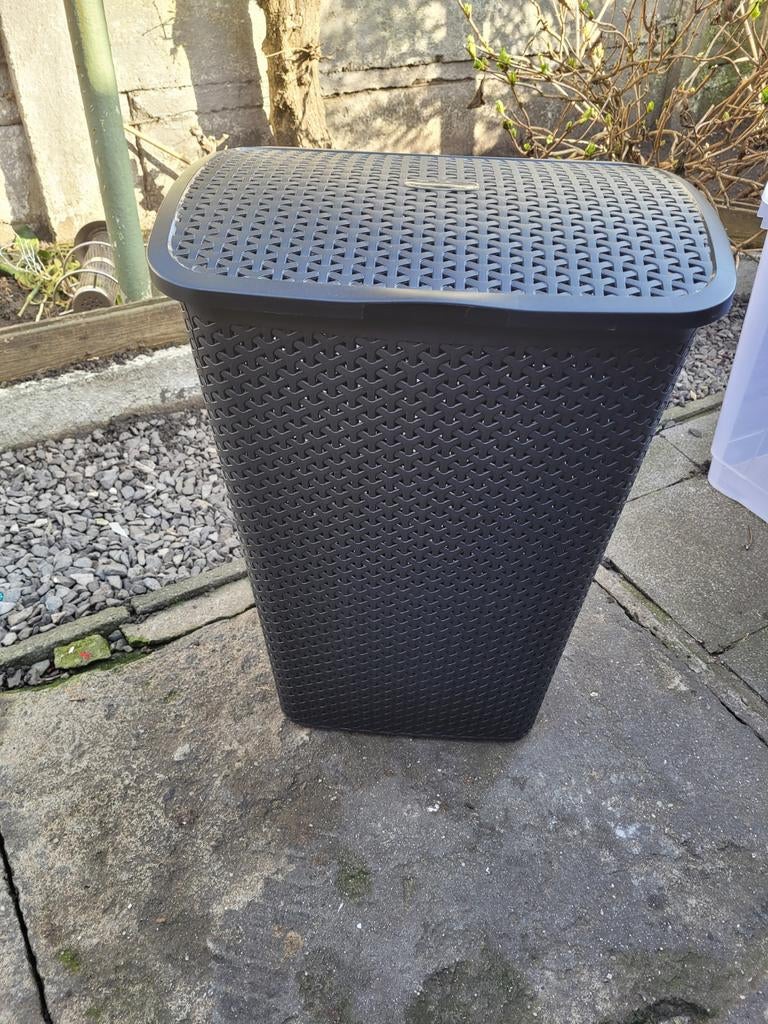 Panier à linge, Enlèvement, Comme neuf, Noir, Autres types