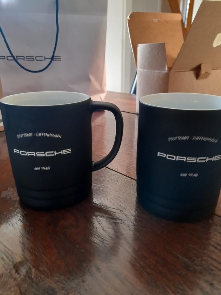 2 Originele Porche tassen in originele verpakking, Auto diversen, Auto-accessoires, Ophalen of Verzenden