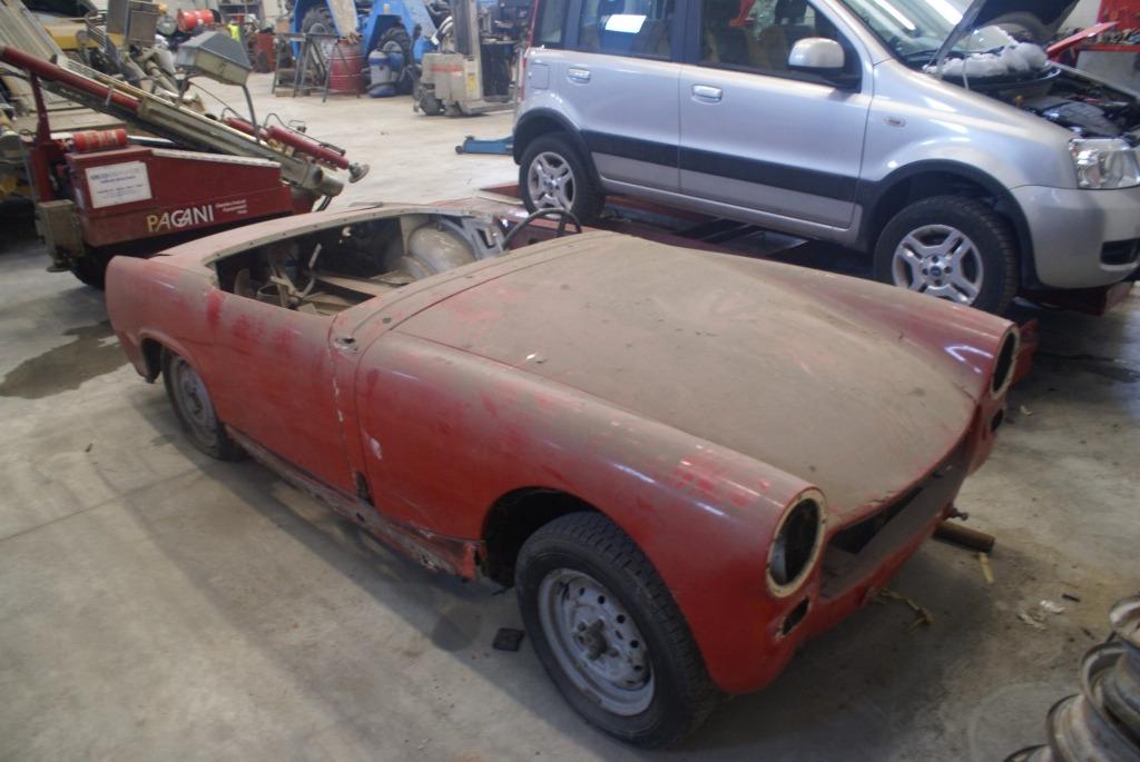 Austin Healey Sprite, Ophalen, Gebruikt, Austin
