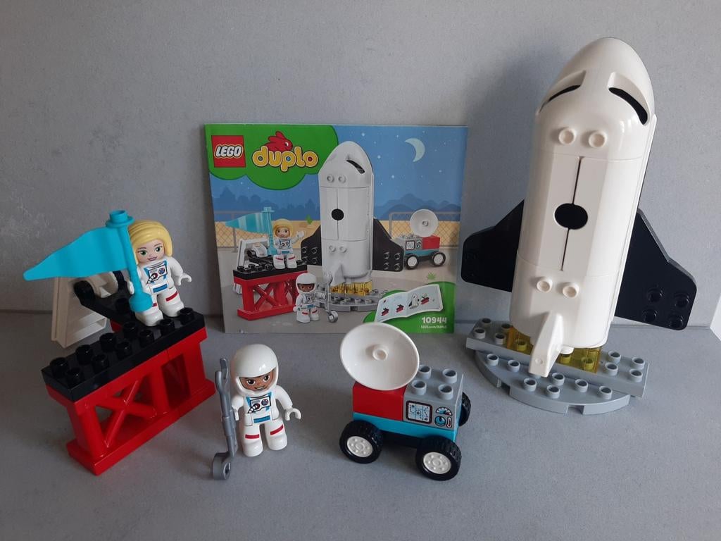 Duplo 10944 Space shuttle missie, Ophalen of Verzenden, Complete set, Duplo