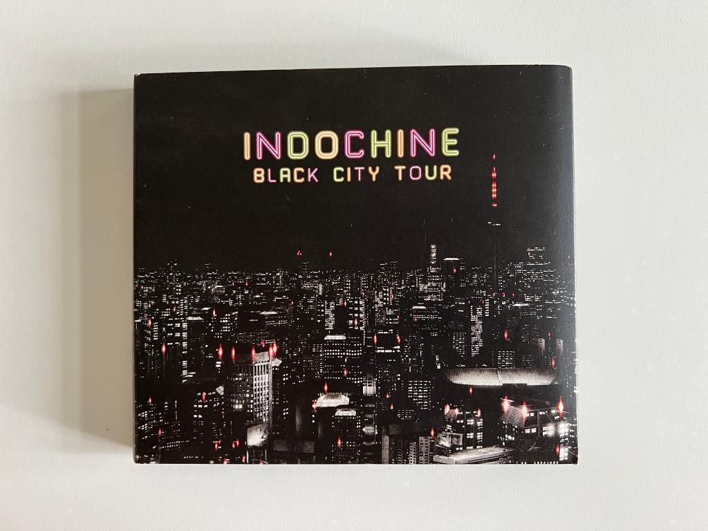 Album CD - Indochine - Black City Tour - 2014, Enlèvement ou Envoi, Utilisé, Pop rock