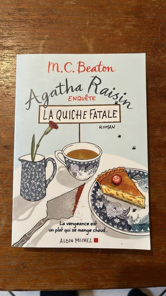 M.C. Beaton - Agatha Raisin - La quiche fatale, Livres, Enlèvement, Utilisé