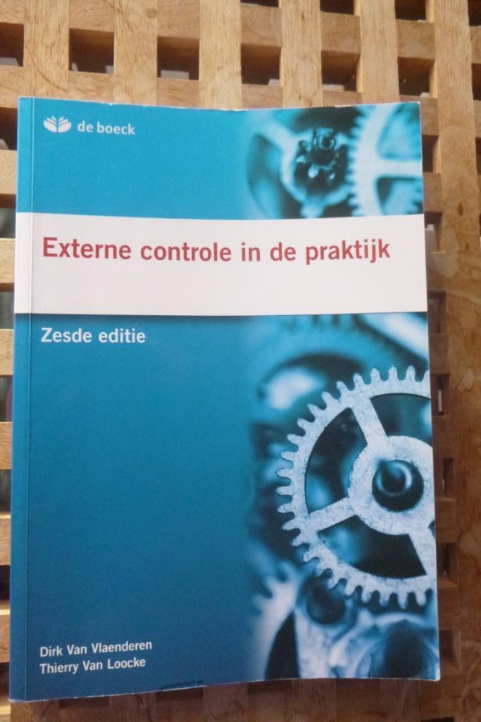 Externe controle inde praktijk - 6de editie, Ophalen of Verzenden, Gelezen, Hogeschool, Dirk van vlaenderen