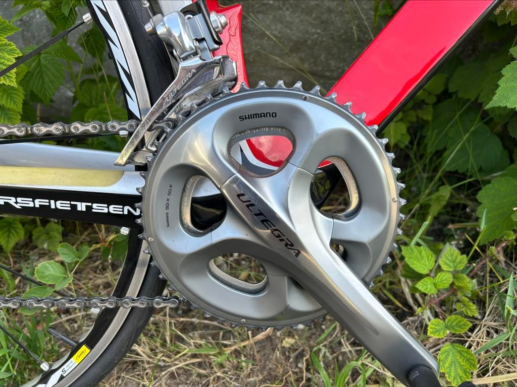 TE KOOP : Koersfiets carbon Flanders FX 2.0, Enlèvement, Comme neuf, Carbone