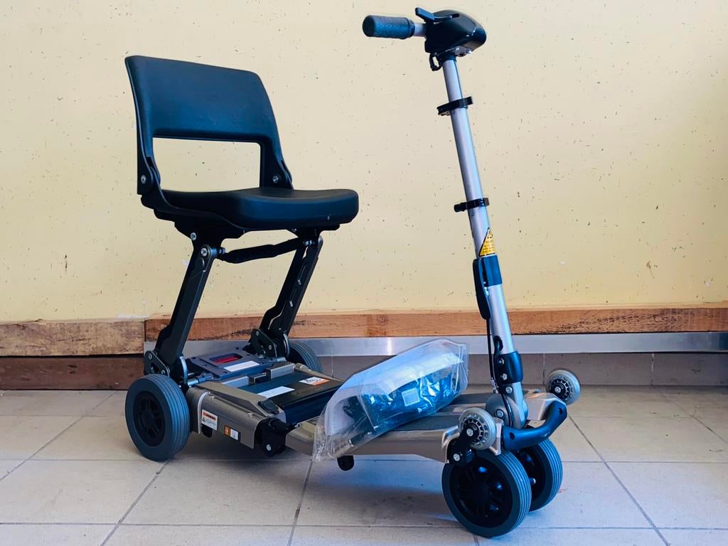 Portable Freerider Luggie Scootmobiel pliable légère Scooter, Enlèvement ou Envoi, Pliant, Comme neuf, Fauteuil roulant électrique