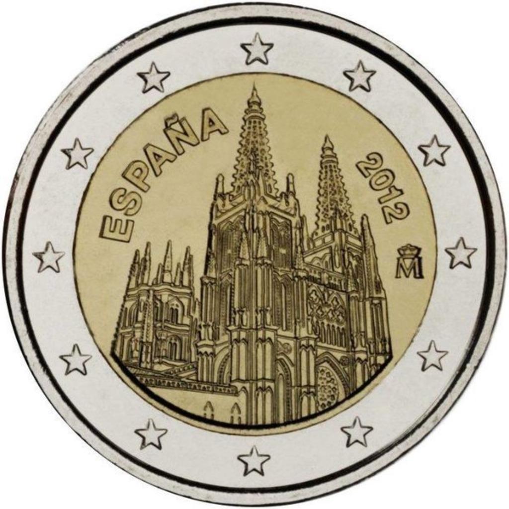 2 EUROS COMMEMORATION ESPAGNE 2012, Enlèvement, Espagne, 2 euros