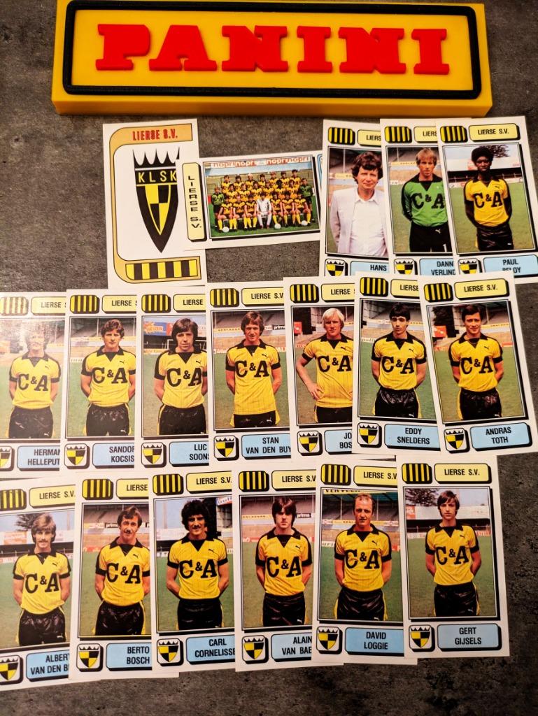 PANINI FOOTBALL 83 LIERSE SK 18 STICKERS 1983 voetbal, Hobby en Vrije tijd, Stickers en Plaatjes, Nieuw, Verzenden