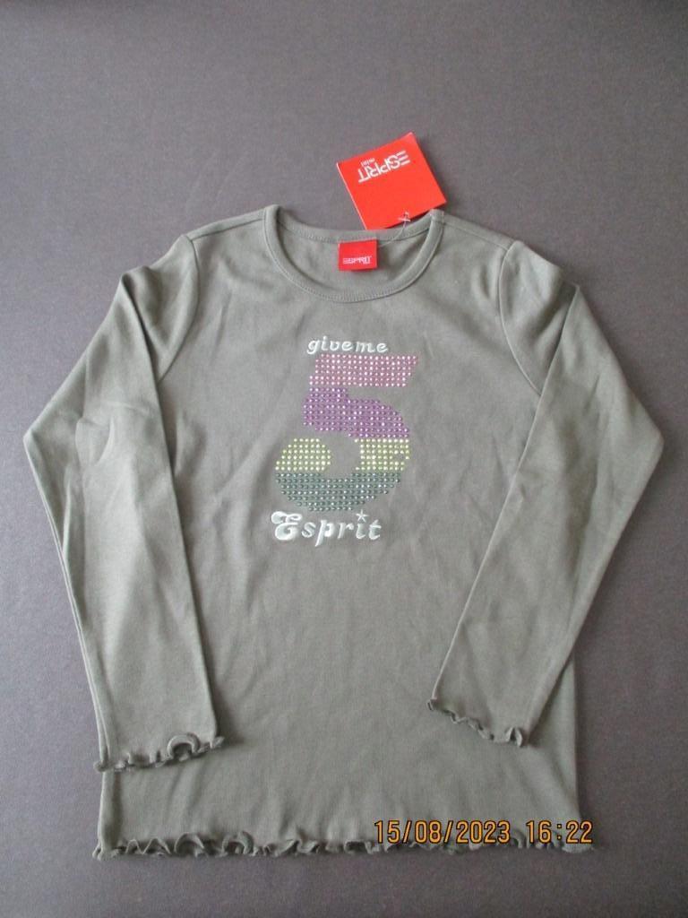Nieuwe longsleeve Esprit maat 6/7 jaar, Kinderen en Baby's, Kinderkleding | Maat 116, Meisje, Nieuw, Ophalen of Verzenden, Esprit