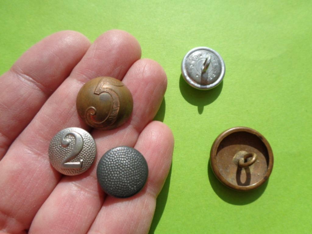 Diverse Duitse knopen WO2 , aan 3 € / stuk, Collections, Enlèvement ou Envoi, Armée de terre, Autres types
