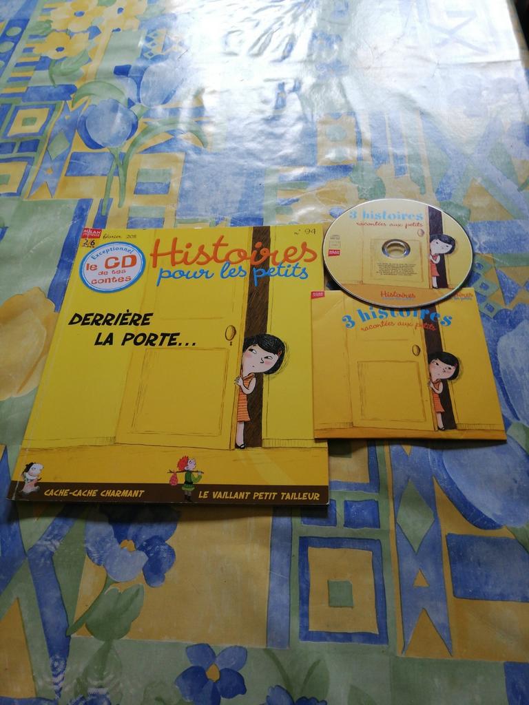 Livre + CD. 3 histoires pour les petits., Ophalen of Verzenden, Zo goed als nieuw
