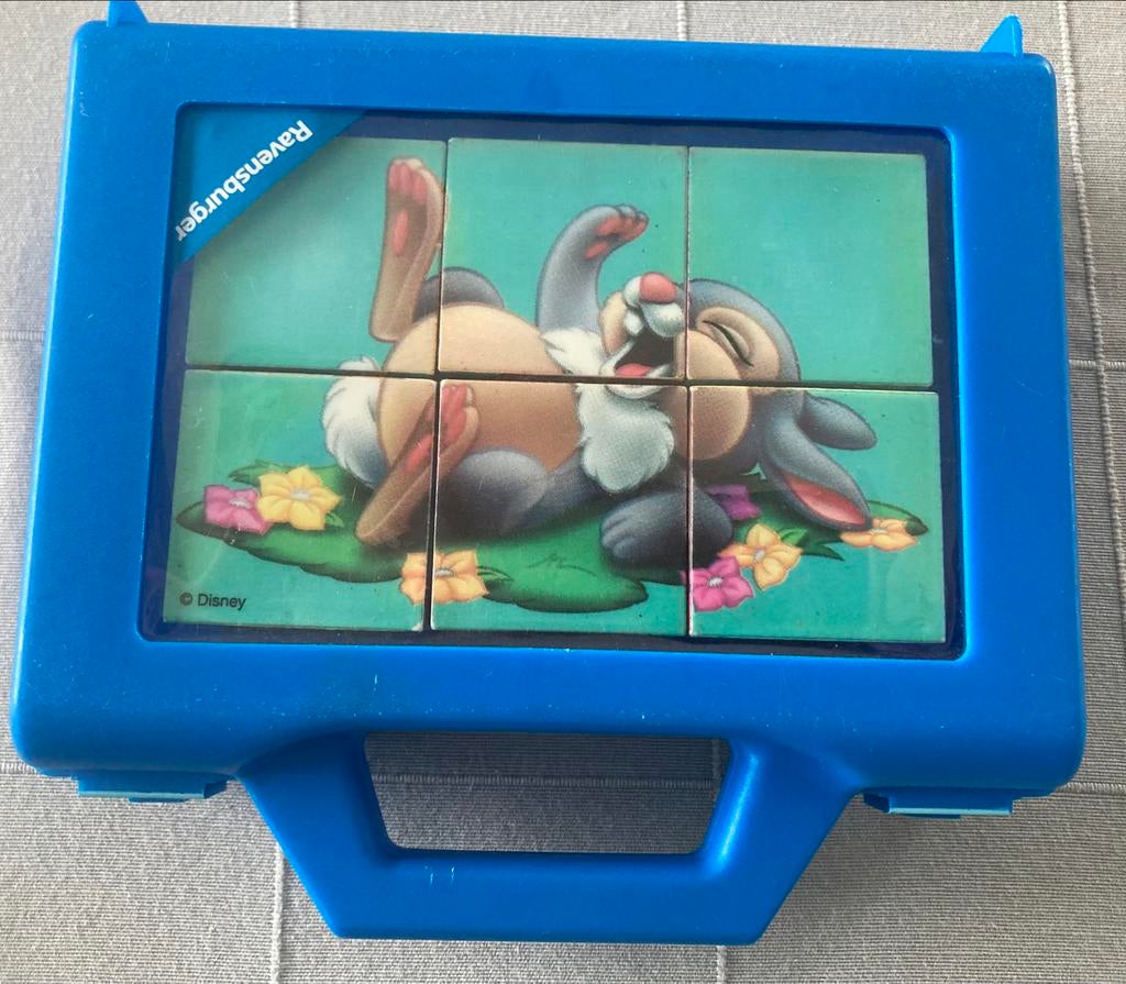 Blokkenpuzzel Bambi van Ravensburger, Ophalen of Verzenden, Minder dan 10 stukjes, Gebruikt, 2 tot 4 jaar