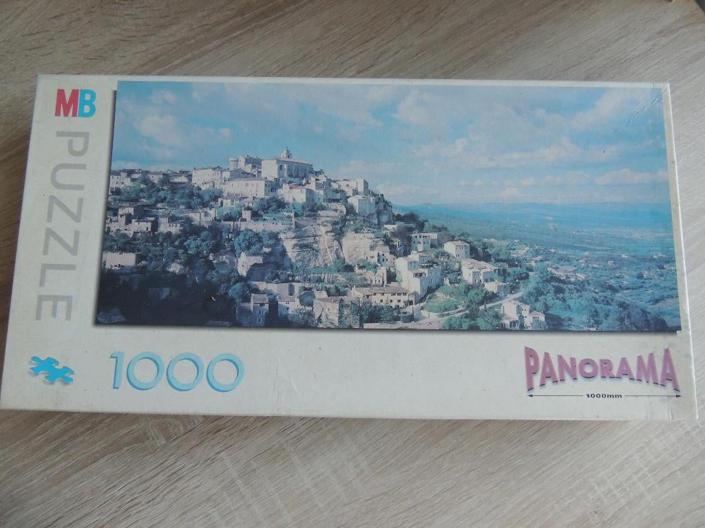 Puzzle 1000 pièces - Panorama Gordes France, Enlèvement, Puzzle