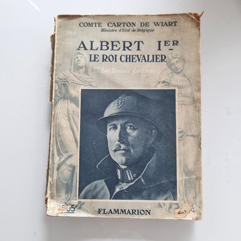 Livre " Albert 1er Le Roi Chevalier"-1934, Envoi, Utilisé