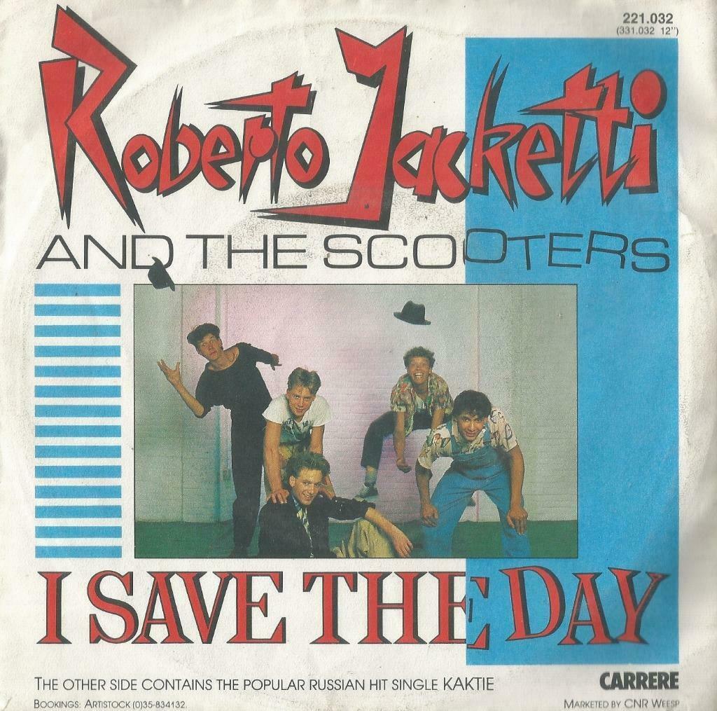 Roberto Jacketti – I save the day / Kaktie – Single, Enlèvement ou Envoi, Utilisé, Pop