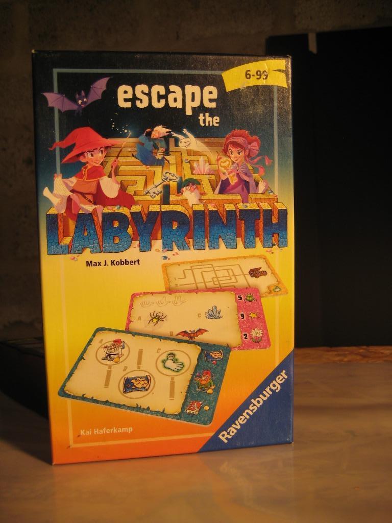 Pocketspel Escape the labyrinth - Ravensburger, Een of twee spelers, Ophalen of Verzenden, Zo goed als nieuw, Ravensburger