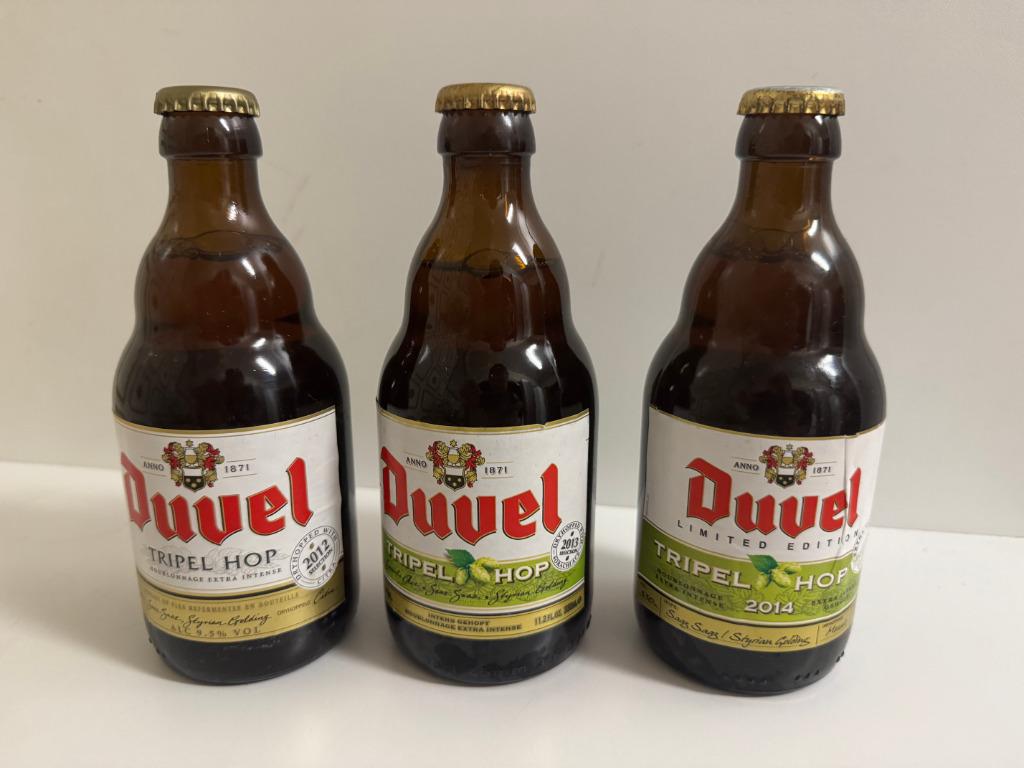 Duvel Tripel Hop 2012-2013-2014, Verzamelen, Biermerken, Ophalen of Verzenden, Nieuw, Flesje(s), Duvel
