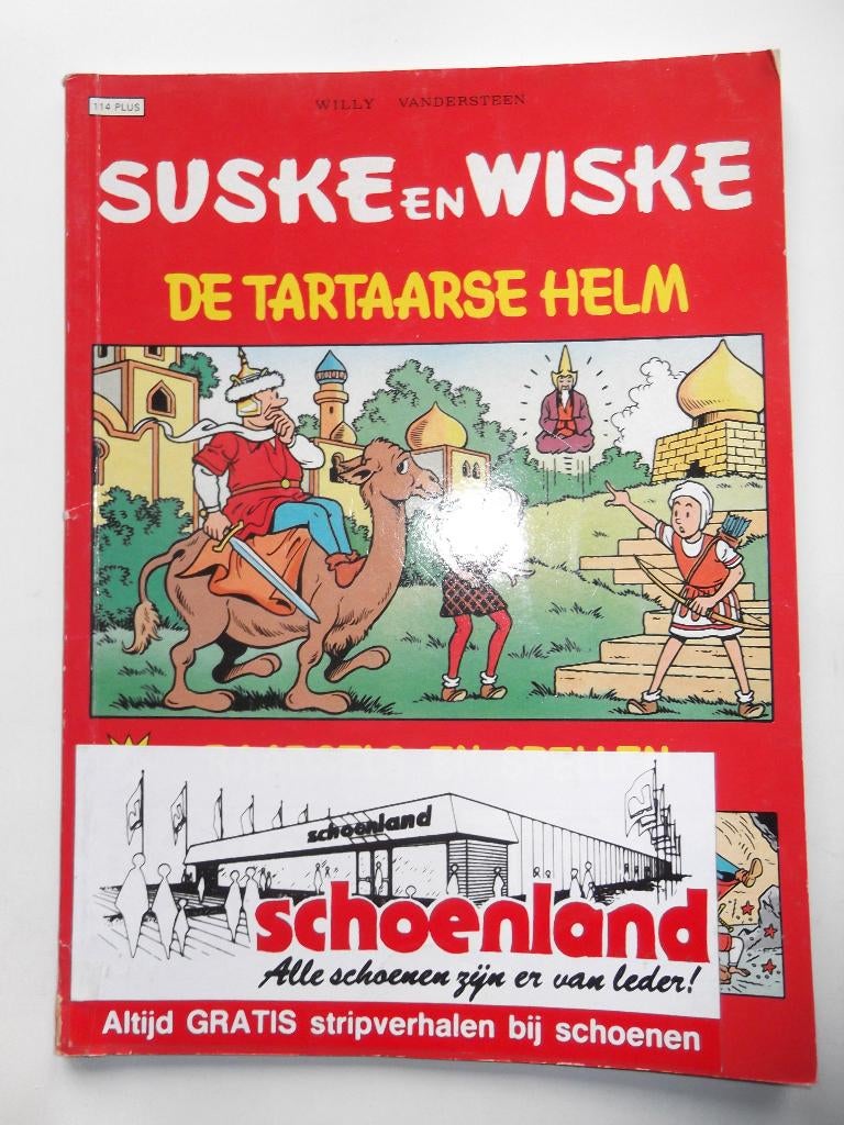 SW Plus - De Tartaarse helm. Raadsels en spellen, Boeken, Stripverhalen, Gelezen, Ophalen of Verzenden