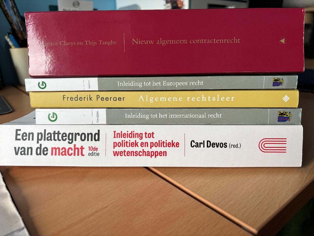 Boeken 1e kan rechten Gent, Ophalen of Verzenden, Gelezen, Hoger Onderwijs, Diverse auteurs