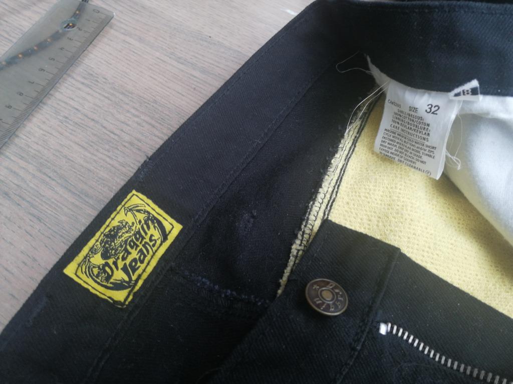 Moto broek zwart, Ophalen, Heren, Broek | textiel, _