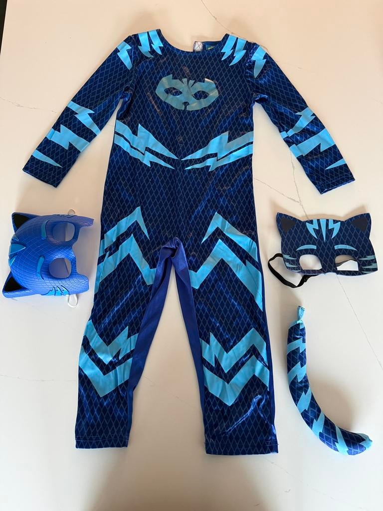Leuk verkleedpak catboy van de pyjamahelden maat 4-5 jaar, Kinderen en Baby's, Ophalen, Zo goed als nieuw, Jongen of Meisje